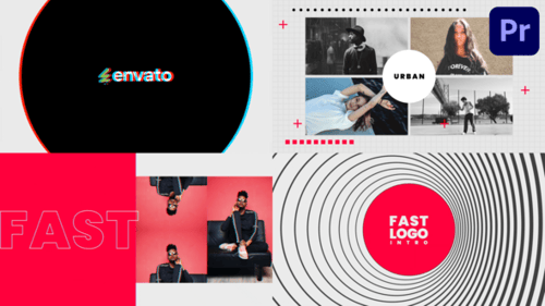 Dynamic Glitch Photo Opener with Fast Transitions