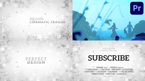 Tráiler Cinemático de Helium | Premiere Pro MOGRT