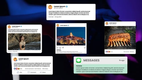 Social Media Post Layout For Davinci Resolve