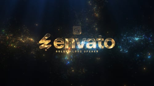 Golden Logo Reveal