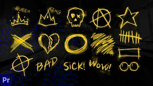 Grunge Scribbles MOGRT