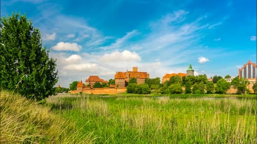 Teutonic Order castle in Malbork.