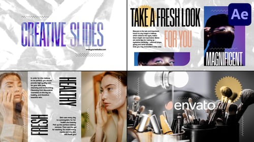 Creative Cut Slideshow for After Effects