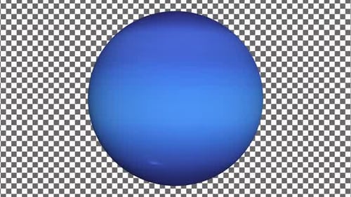 Planet Neptune With Alpha 4K
