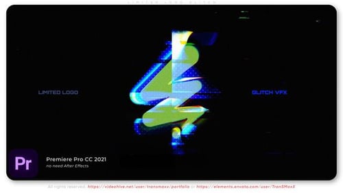 Logo limitado GLITCH