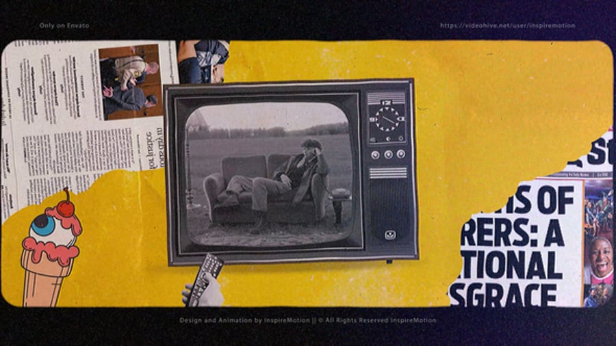 Cover for Retro Collage Opener