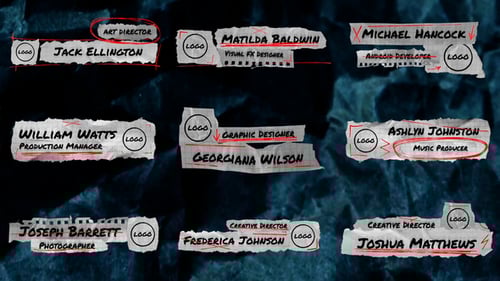 Paper Logo Lower Third