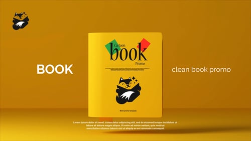 3D Book Animation for Promotional Video Opener