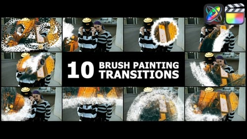 Brush Painting Transitions | FCPX
