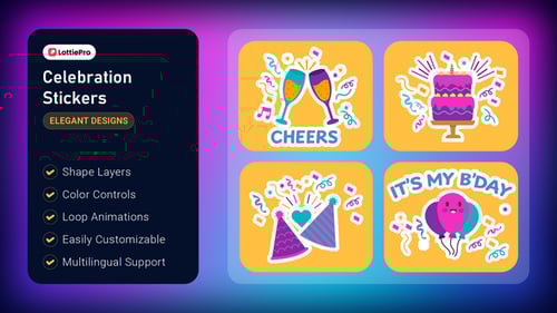 Celebration Stickers