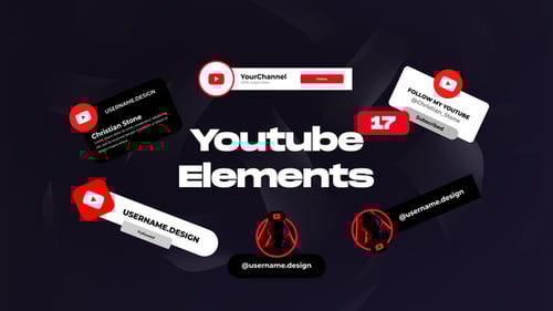 Youtube Social Media Elements