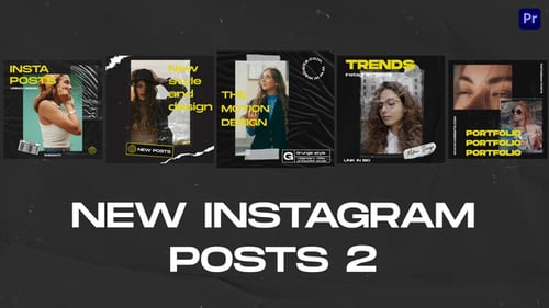 New Instagram Posts 2 Mogrt