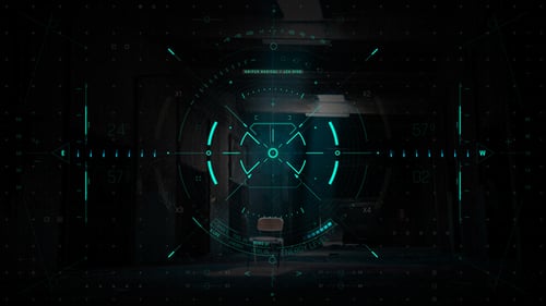 HUD UI Game Warrior Target Screen 1