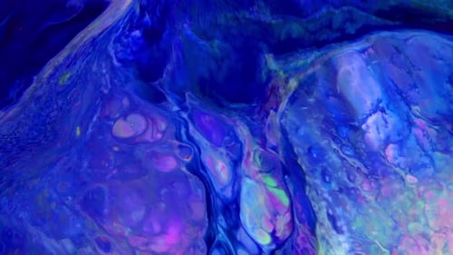 Abstract Fluid Colors in Motion Background