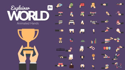 Explainer World | Animated Hands for Premiere Pro