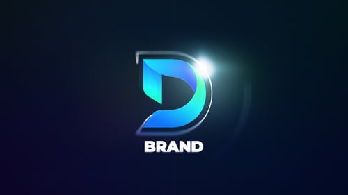 Dynamic Light Streak Corporate Logo Intro Animation