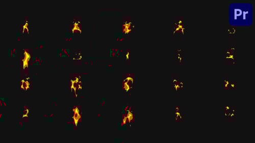 Dynamic Animated Fire Text Effects