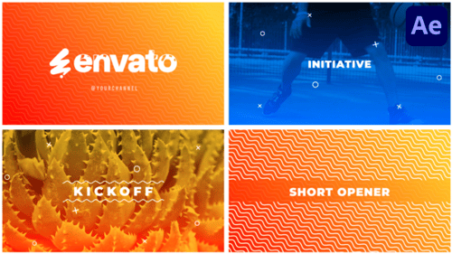 Short Opener for After Effects