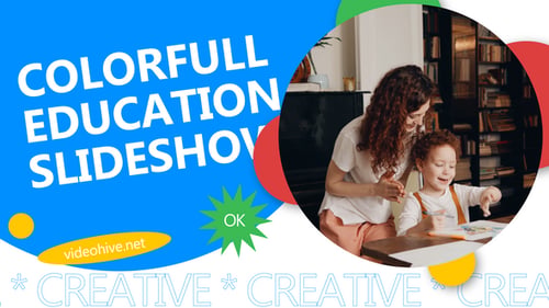 Colorful Education Slideshow