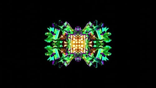 Caleidoscopio Vj Loop Rave HD