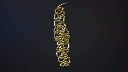 Pound Sign Made with Gold Wire