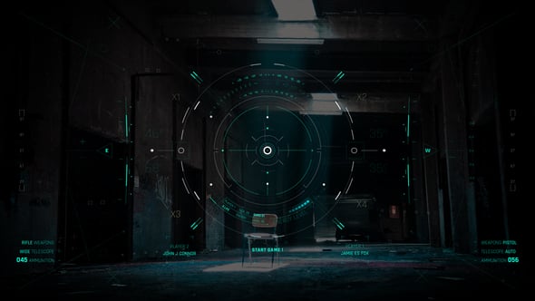 HUD UI Game Warrior Target Screen 4, Elements ft. hud target & ui - Envato