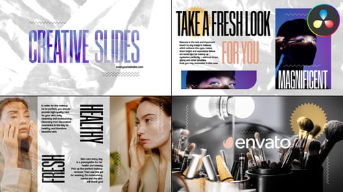 Creative Cut Slideshow for DaVinci Resolve