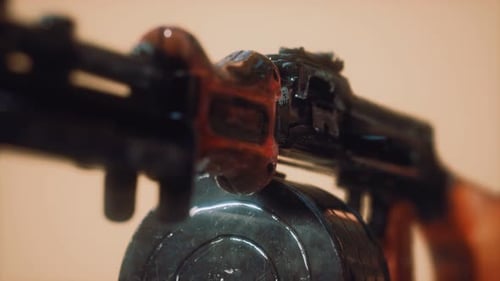 sowjetisches Maschinengewehr. Waffen der Armee der UdSSR