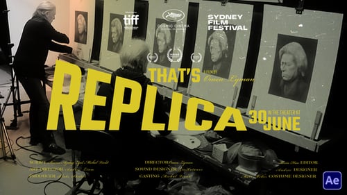 Dynamic Cinematic Film Titles and Elegant Credit Sequences