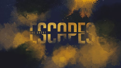 Thriller Drama Film Credit With Inks Effects