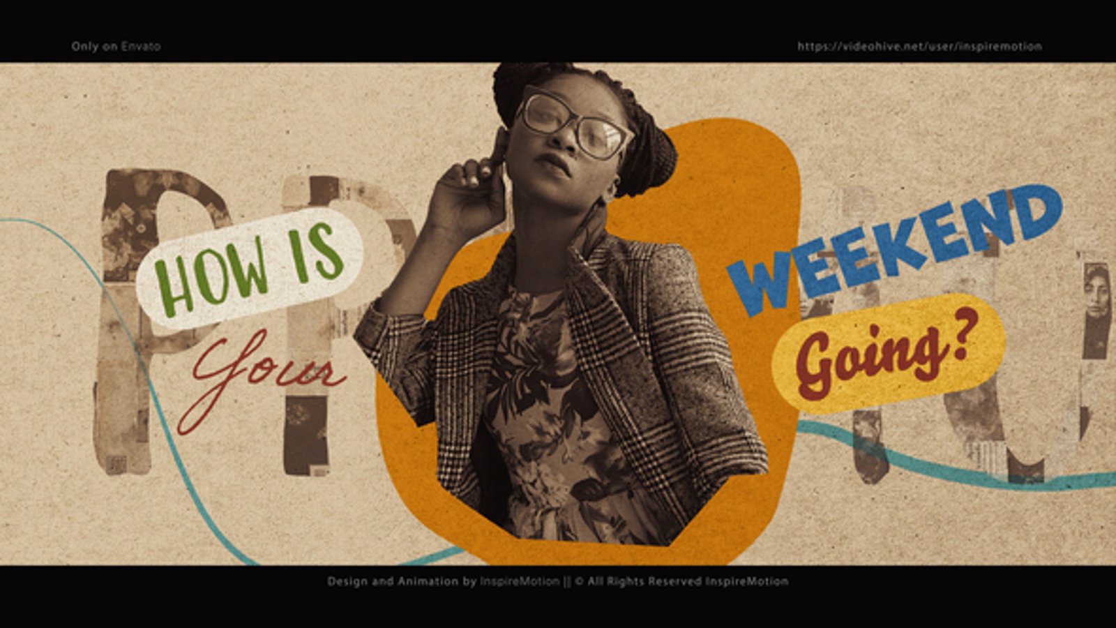 Artistic Paper Collage Introduction with Hand-Drawn Elements, Openers ...