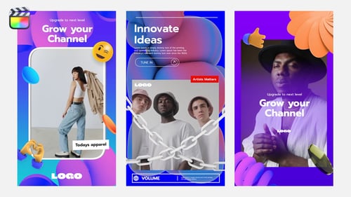 3D Social Media Post