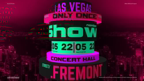 Event Promo - Text Animation