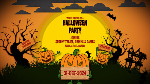 Halloween Invite