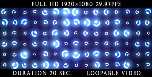 Fond de cercles bleus