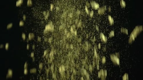 Pieces of Gold Exploding