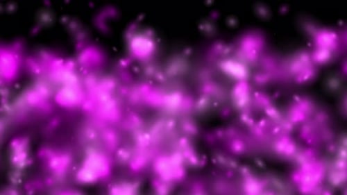Abstract Purple Glowing Fluid Smoke Background Loop