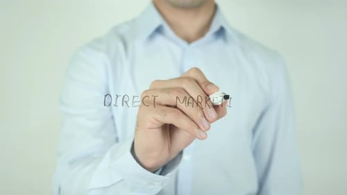 Direktmarketing, Schreiben auf dem Bildschirm