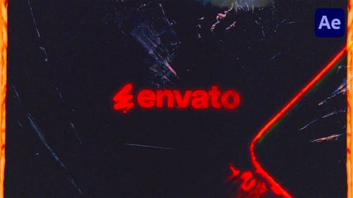 Vintage Film Burn Logo