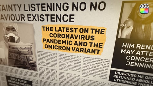 Introducción a las noticias del periódico - FCPX