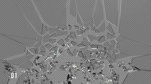 Dynamic Glass Break Transitions and Shatter Effects