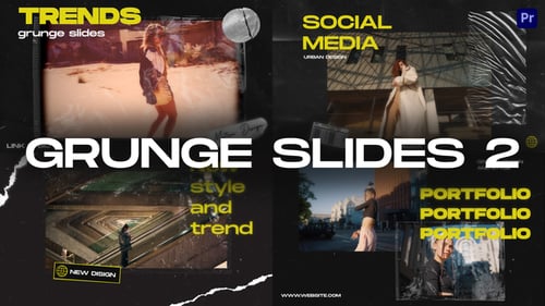 Grunge Slides 2 Mogrt