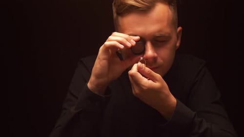 Examining Diamond in Ring