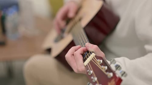 Holding Smartphone with Green Chroma Screen