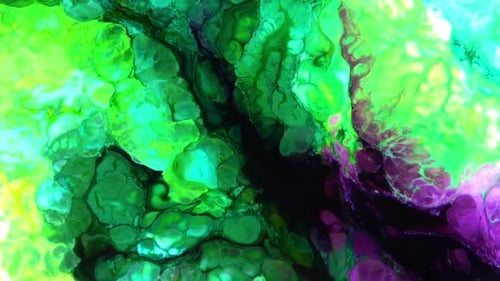 Abstract Colorful Invert Sacral Paint Exploding Texture 550