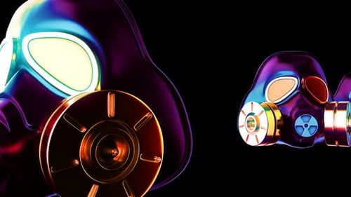 Gas Mask VJ Loop