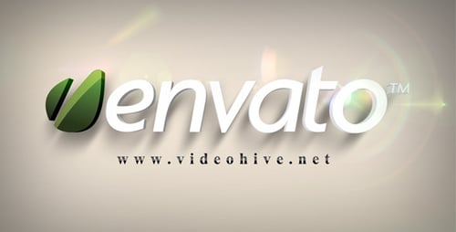 Sleek Light Streak 3D Logo Reveal