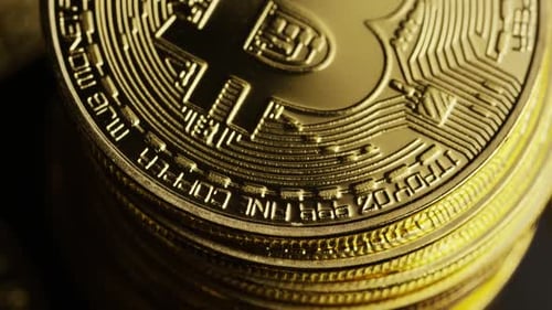 Plan rotatif de Bitcoins (cryptomonnaie numérique) - BITCOIN