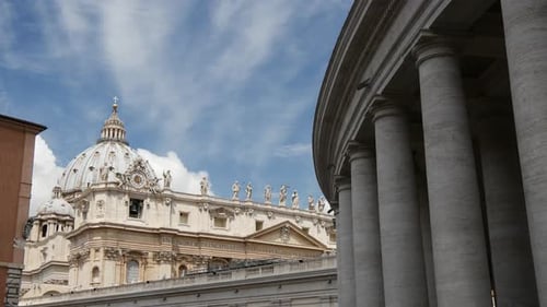 Time lapse from St. Peter's Basilica