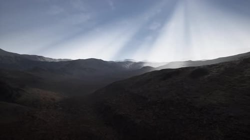Mountain Landscape in High Altitude